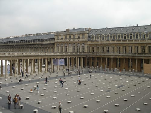 Las columnas de Buren, en el Palais Royal