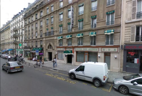 Hotel Des Arenes, en la villa romana de París
