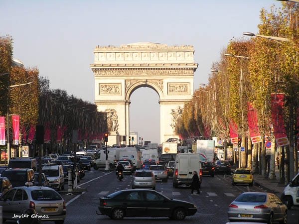 Arco del Triunfo en Paris